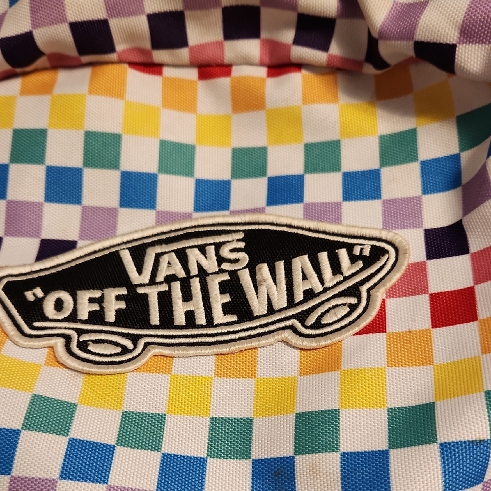 Vans Colorful Checkered Backpack - Picture 2 of 15
